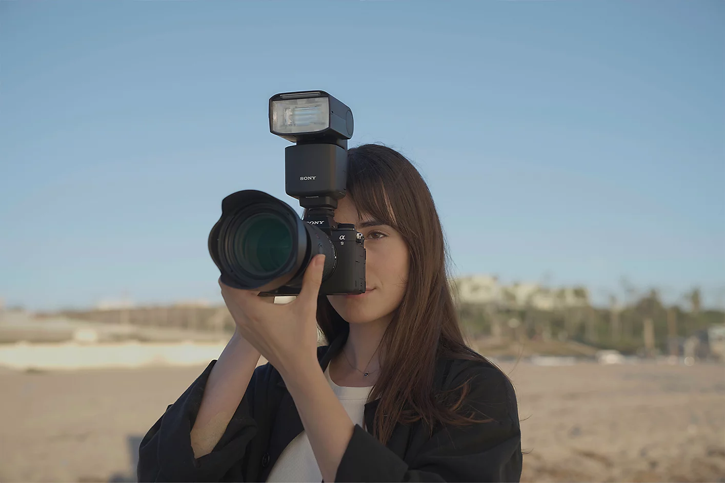 Sony Alpha 9 III xoá bỏ hiện tượng sọc sáng do flash